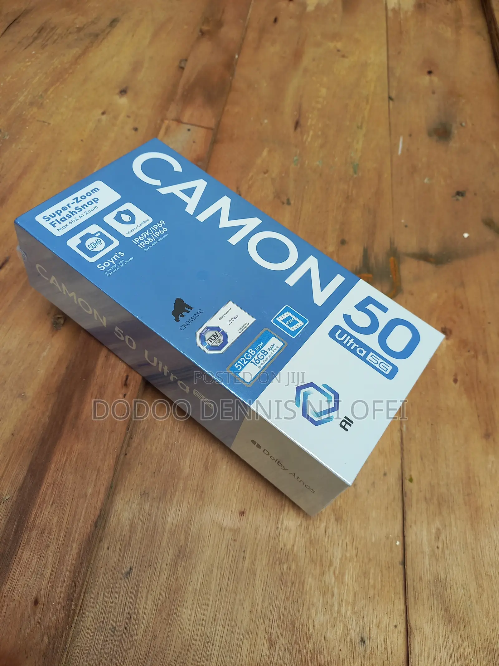 New Tecno Camon 50 Ultra 512 GB Black