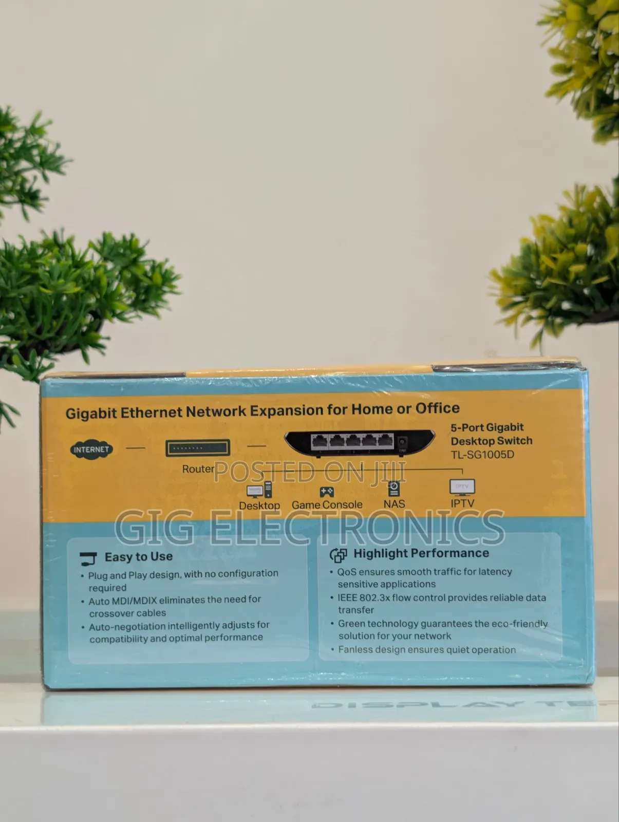 TP-Link 5-Port Unmanaged Gigabit Desktop Switch