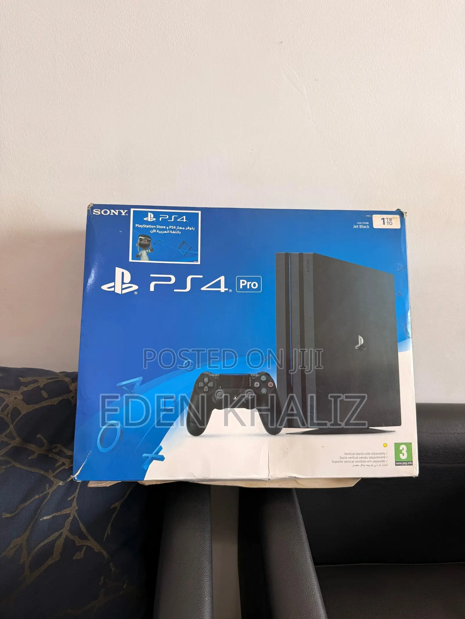 PS4 PRO 1TB Jet Black Available! In Box + Controller