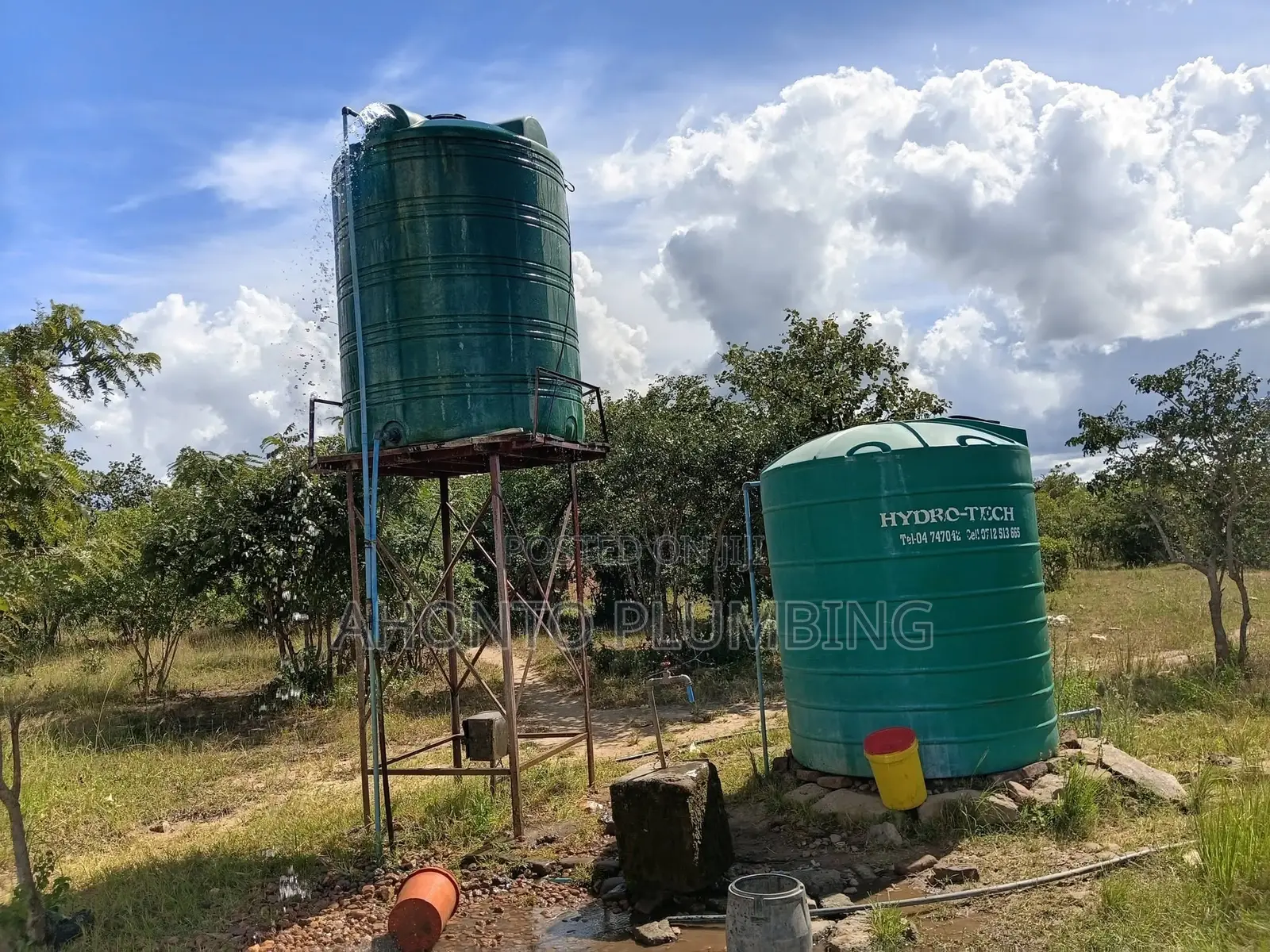 Borehole & Polytank Connection