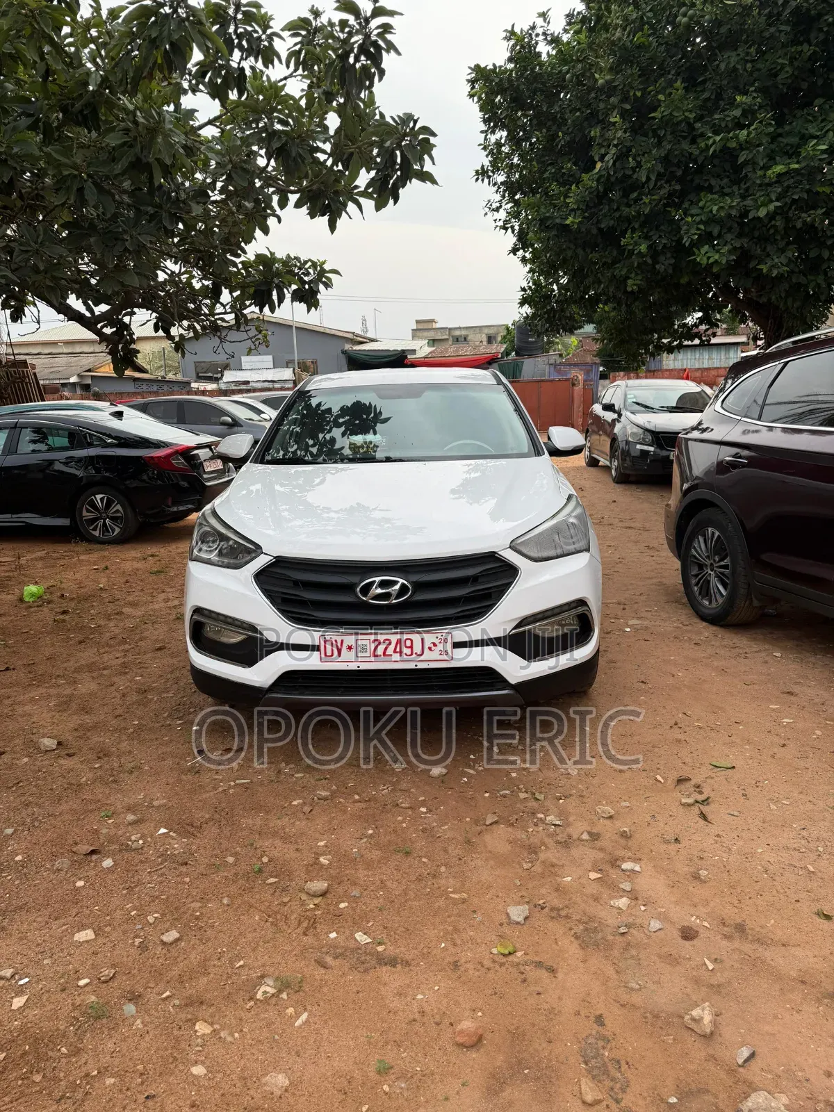 Hyundai Santa Fe 2017 White