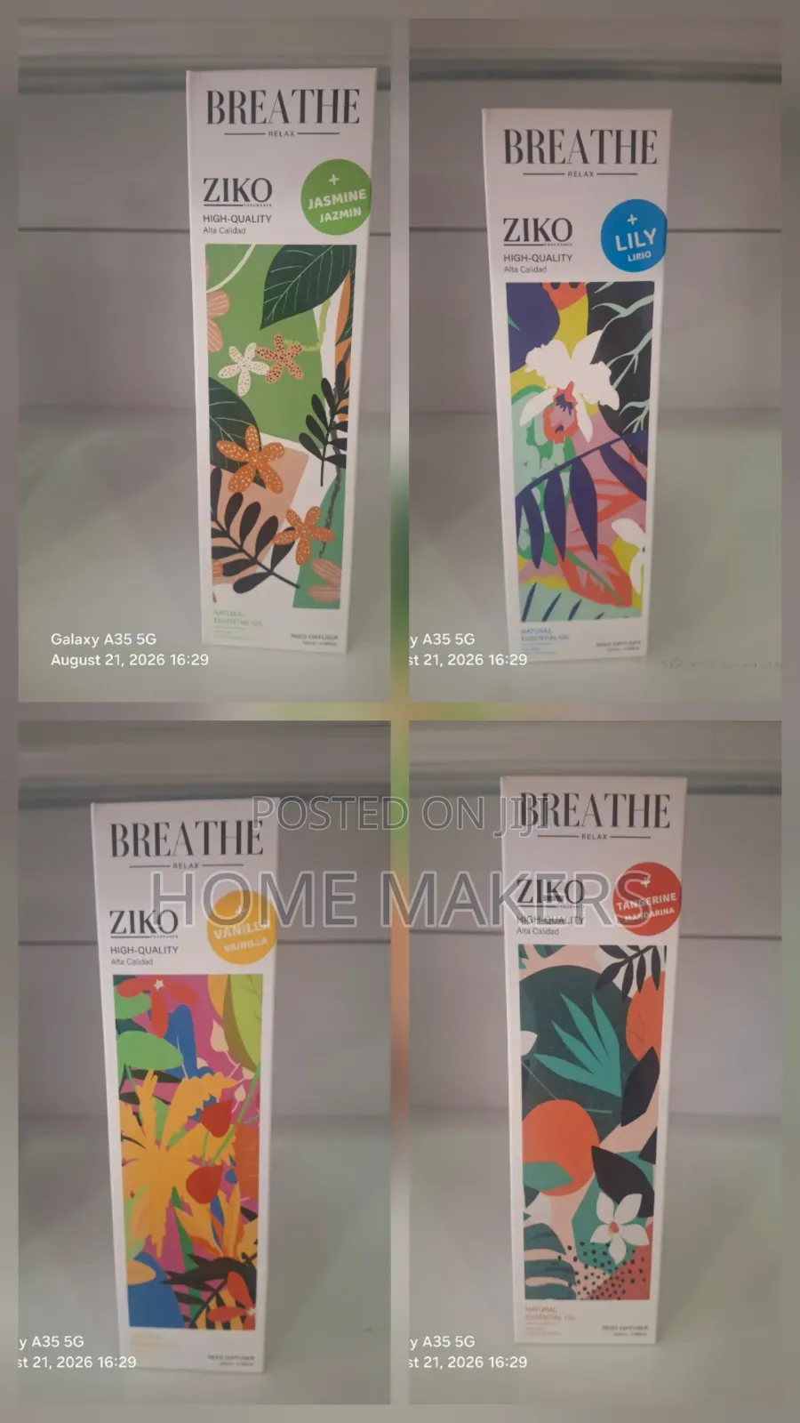 Long Lasting Oil Based Diffusers