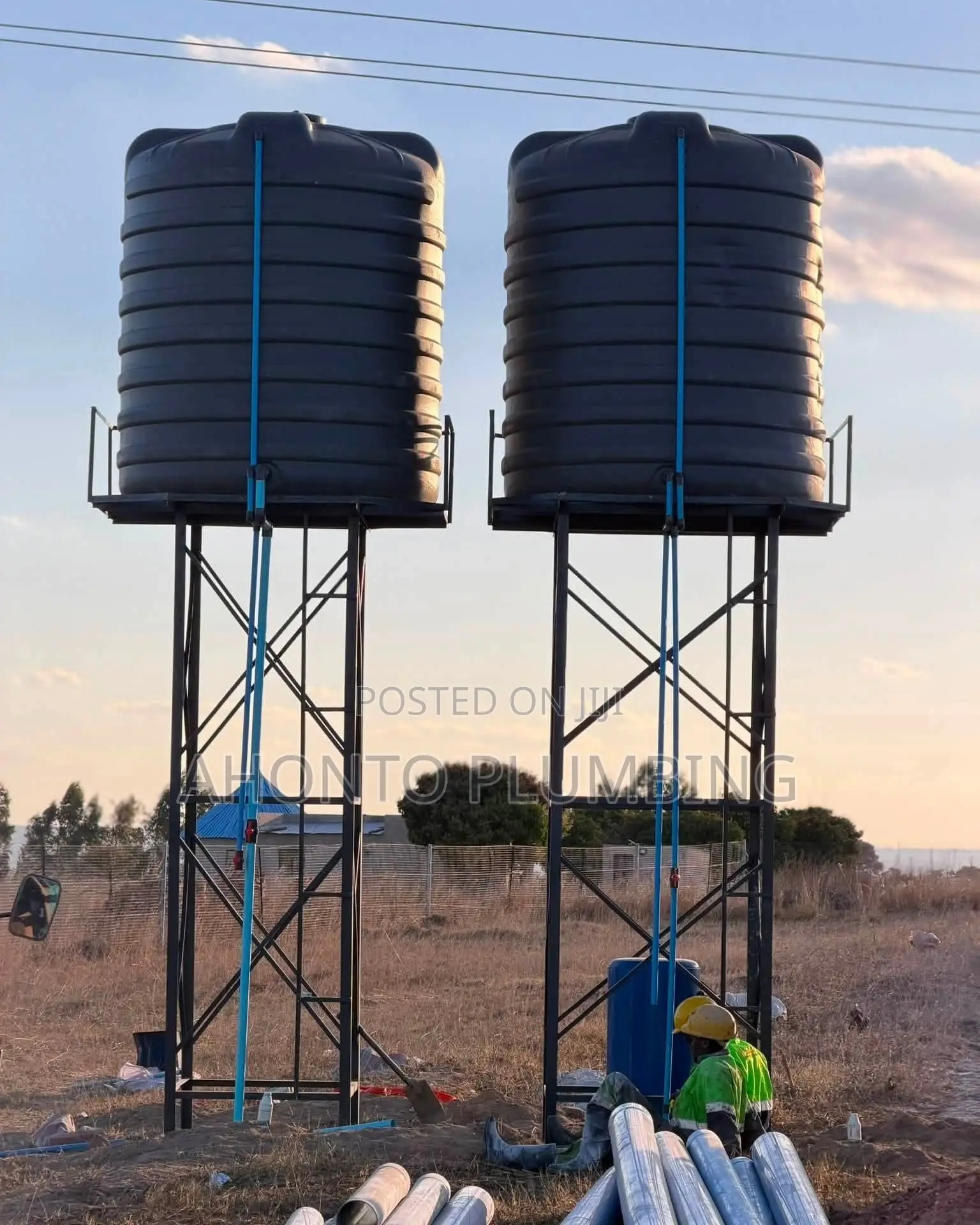 Borehole & Polytank Connection