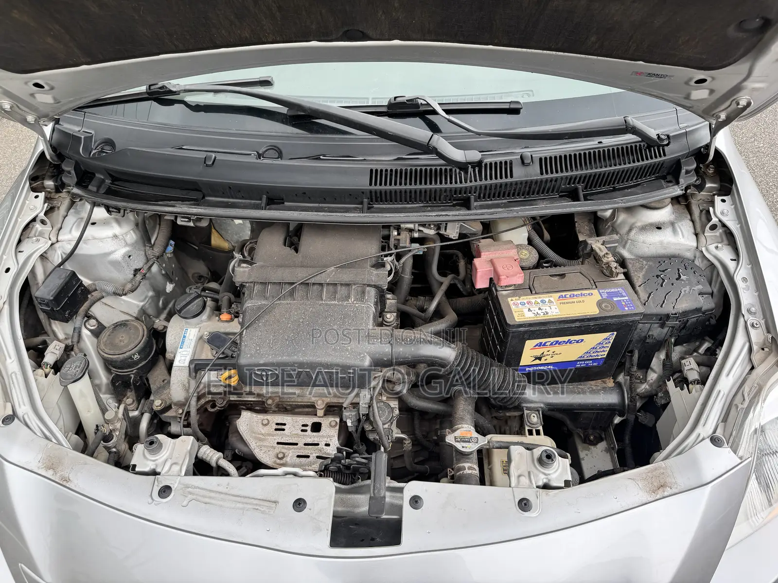 Toyota Belta 2012 Gray