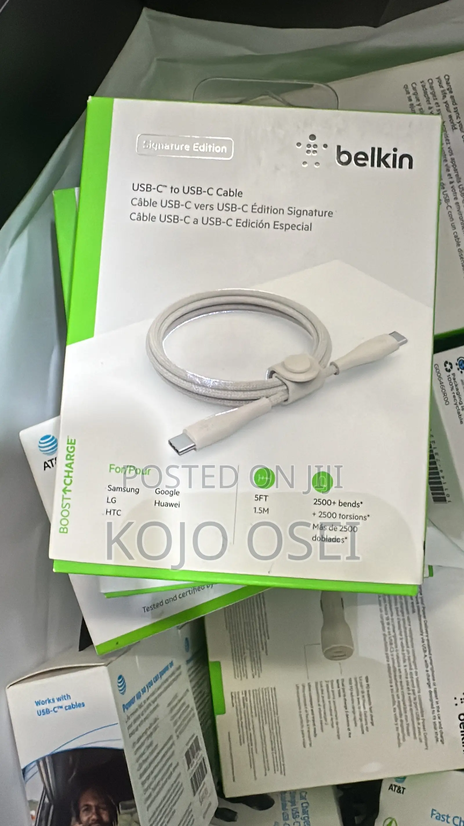 Belkin / AT T Charges, Car Charges, Head Cables