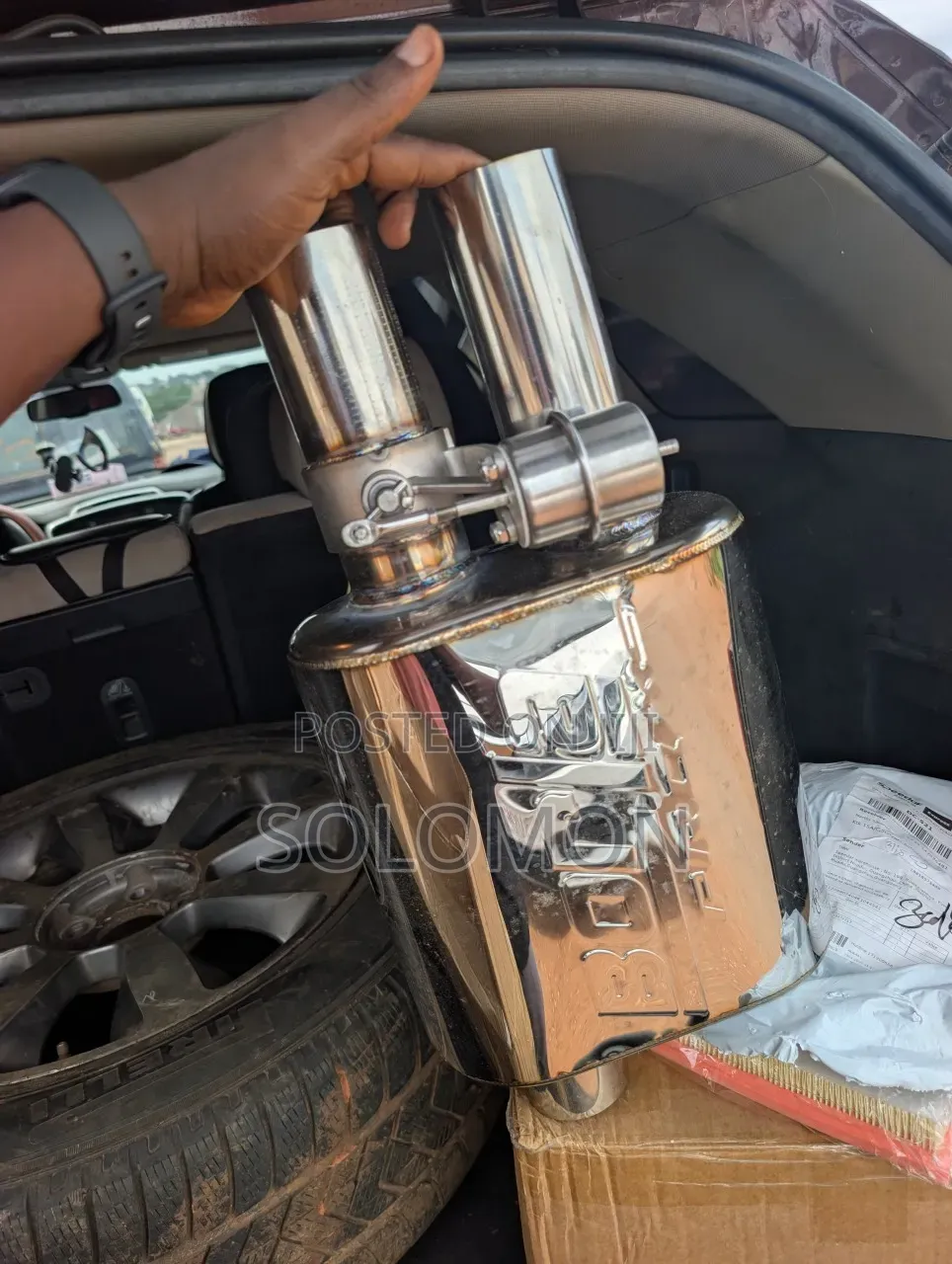 BORLA Valved Muffler Exhaust Cutout