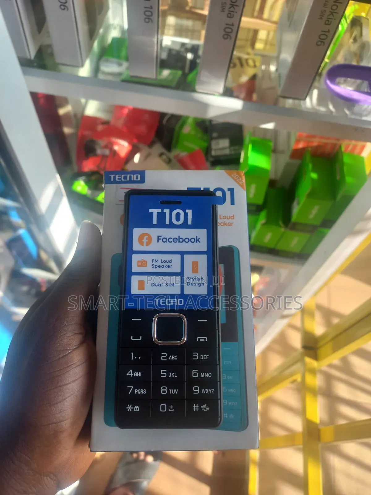 New Tecno T101 Black