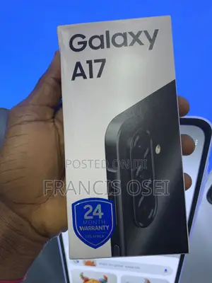 New Samsung Galaxy A17 128 GB Black