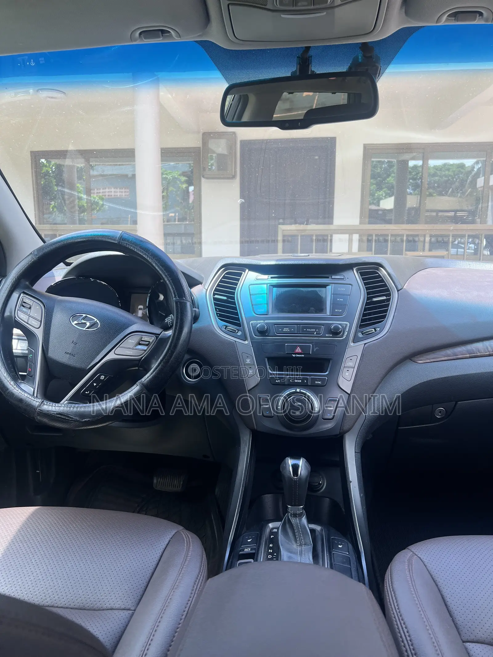 Hyundai Santa Fe 2016 Blue