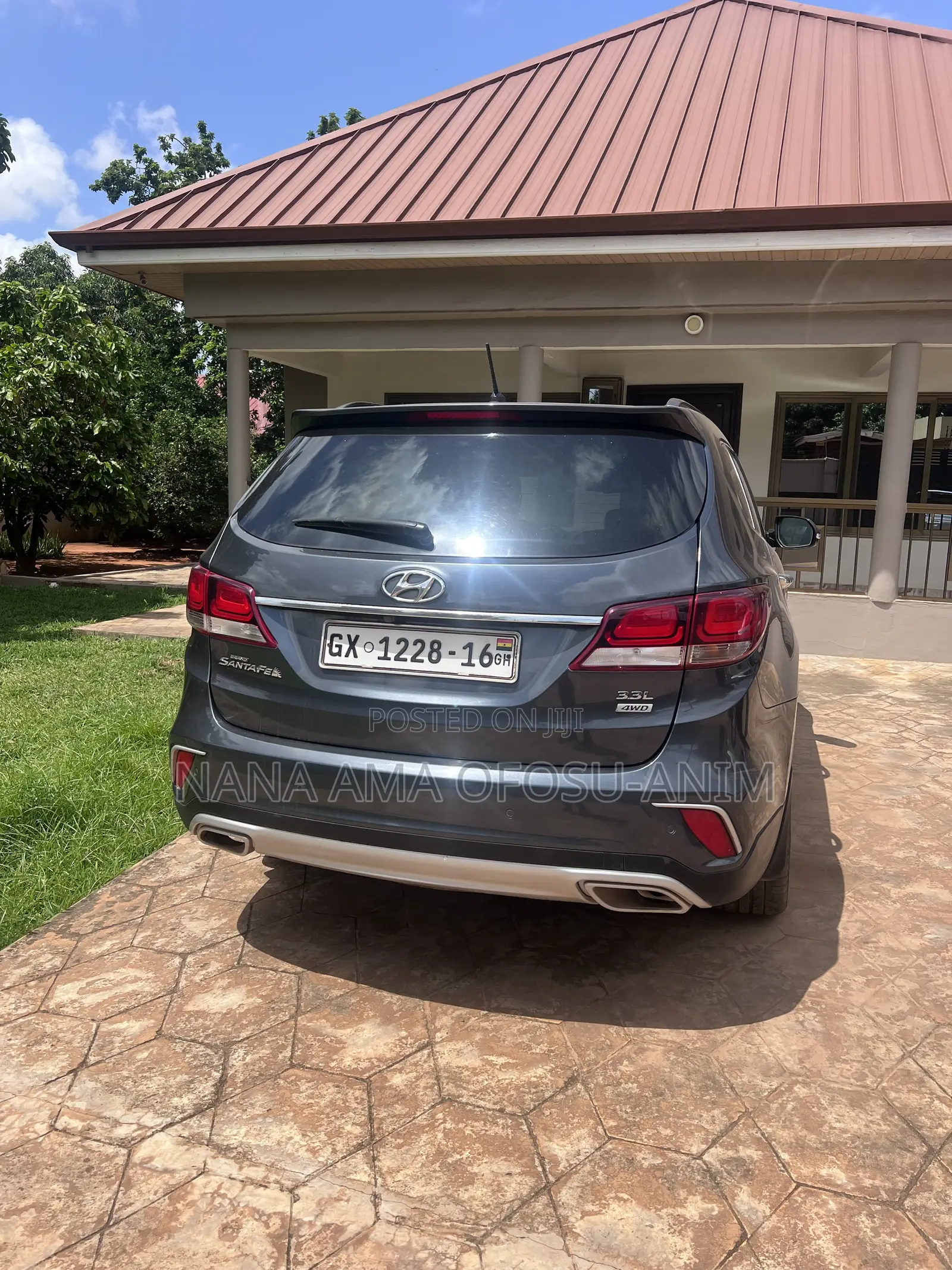 Hyundai Santa Fe 2016 Blue