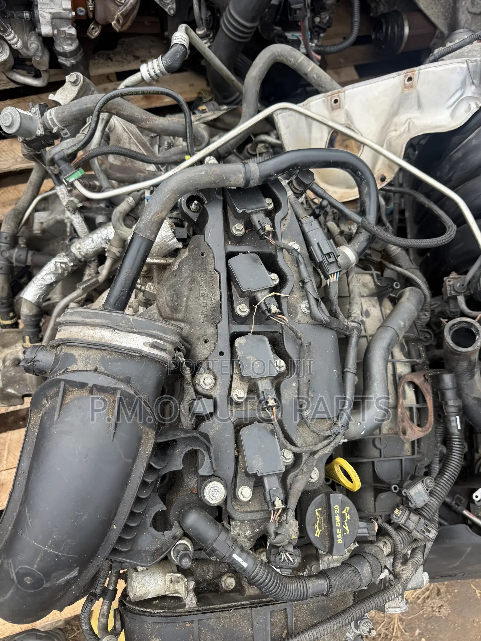 2013-2014 Ford Escape 1.6l Complete Engine and Transmission