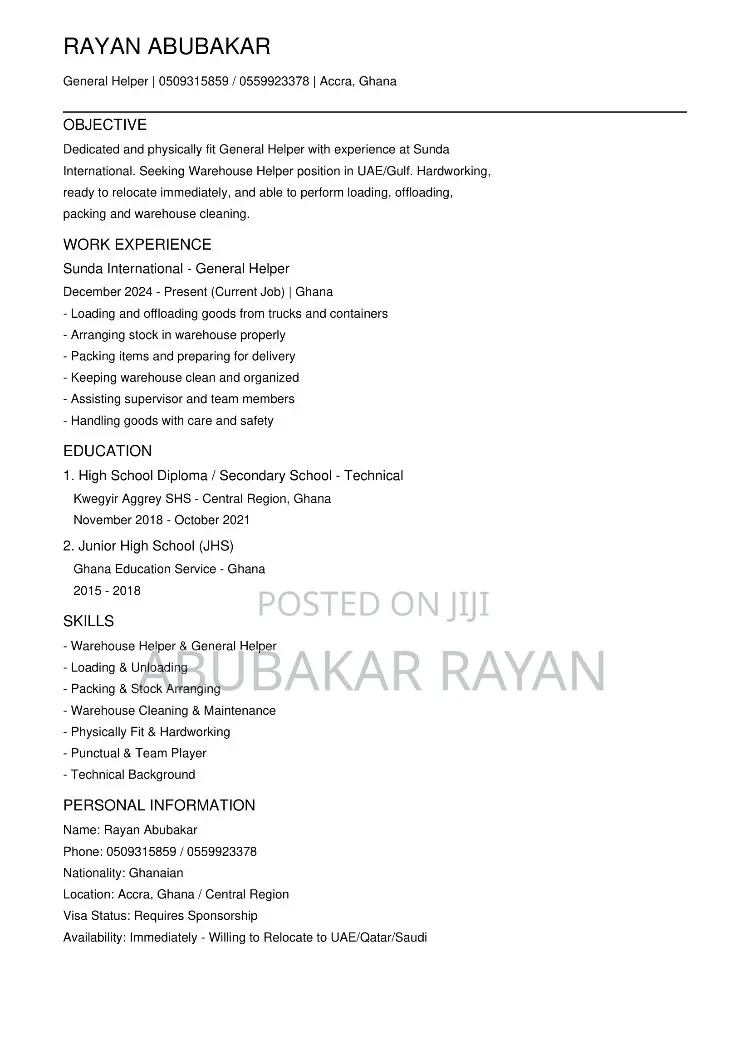 Hotel Room Attendant (Cleaning Staff