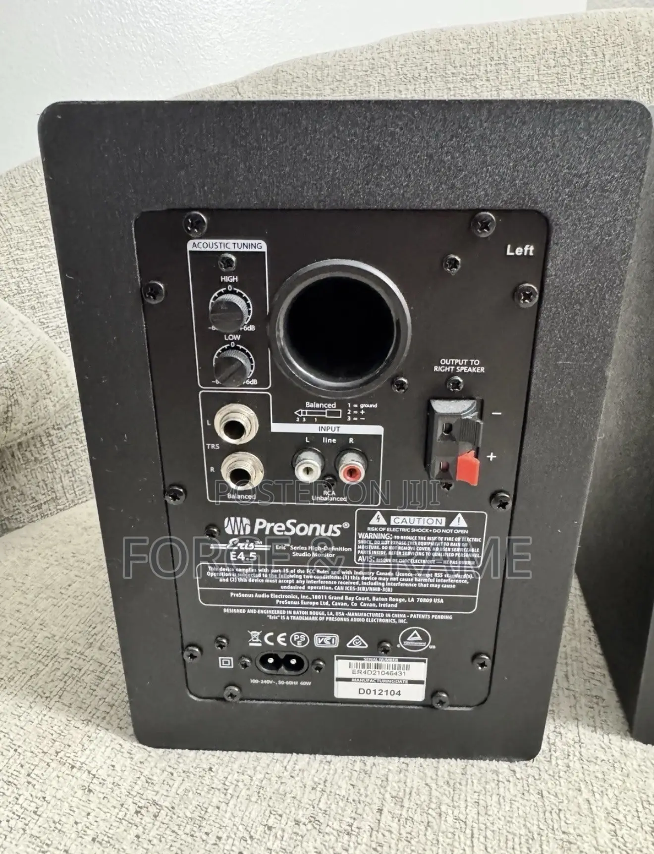 Presonus Eris E3.5 Studio Monitor Left Right Pair