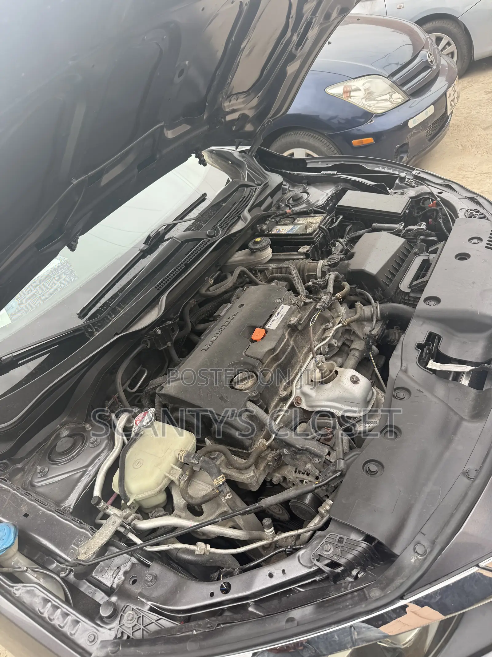 Honda Civic EX Sedan 2018 Gray