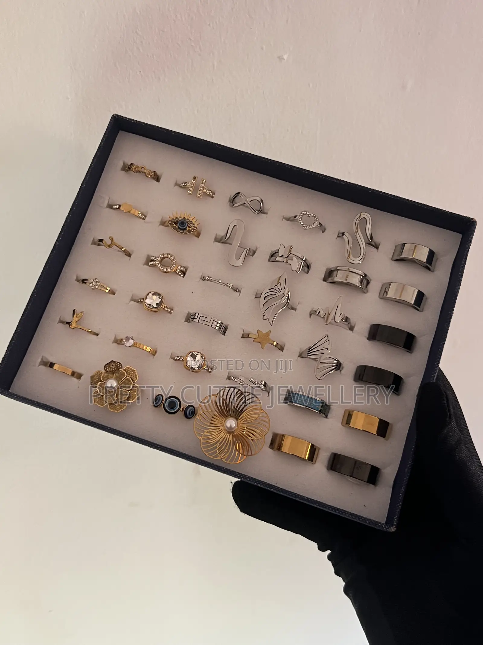 Necklace, Bracelet, Earrings ,Rings ,