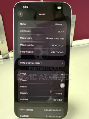 Apple iPhone 15 Pro Max 512 GB Silver