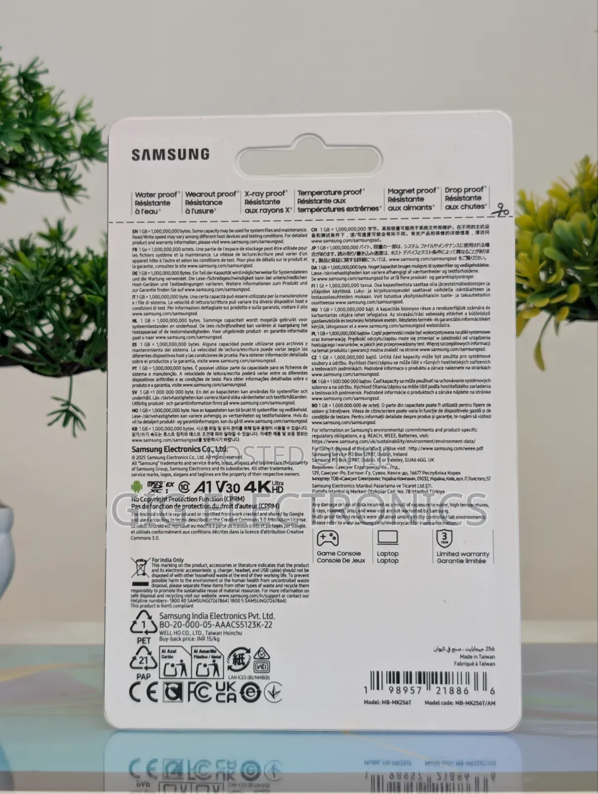 Samsung P9 Express microSDXC Memory Card 512GB for Nintendo Switch 2
