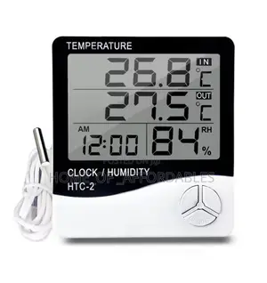 HTC-2 Digital Fridge Thermometer & Hygrometer – Jiji Ad