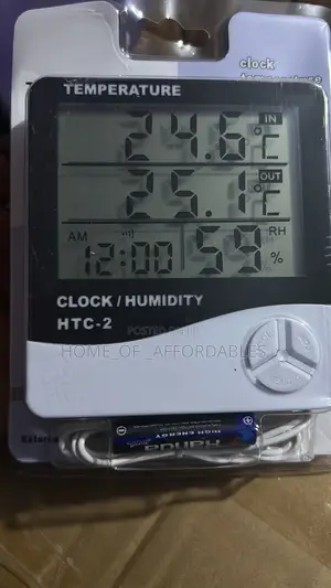 HTC-2 Digital Fridge Thermometer & Hygrometer – Jiji Ad