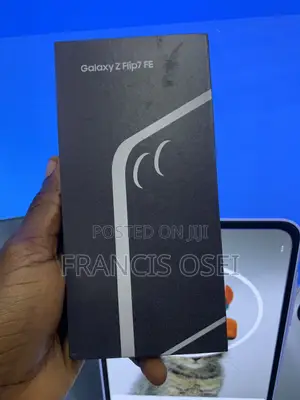 New Samsung Galaxy Z Flip7 FE 5G 256 GB Black