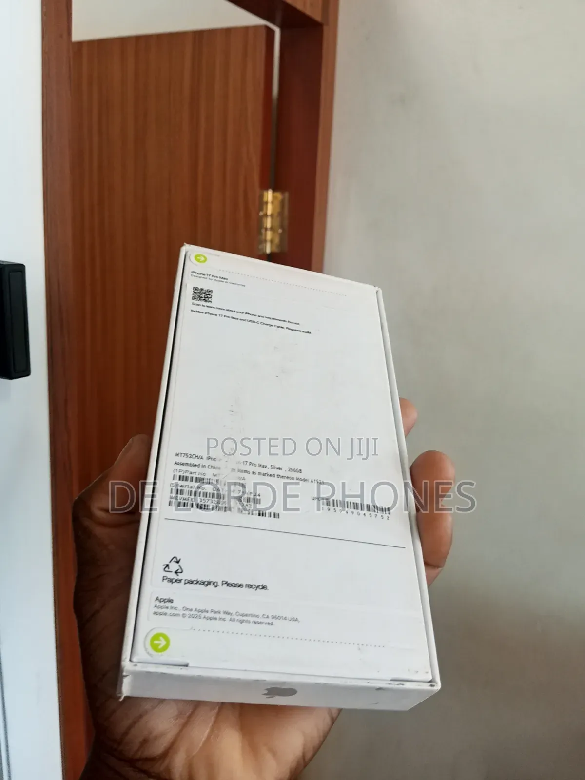 New Apple iPhone XS Max 256 GB Silver