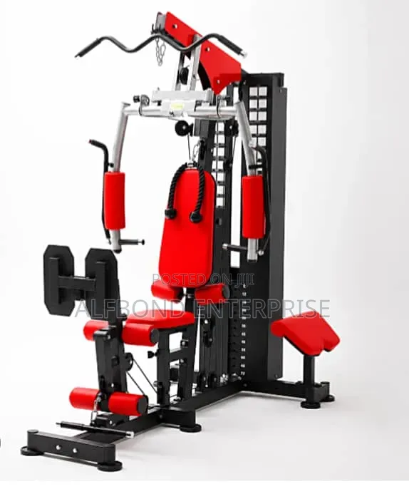 Solid Single Station Gym With Leg Press
