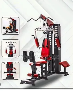 Solid Single Station Gym With Leg Press