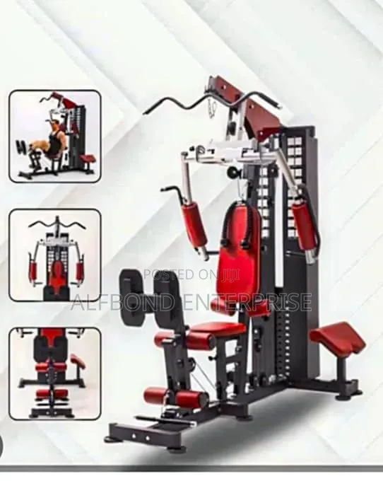 Solid Single Station Gym With Leg Press