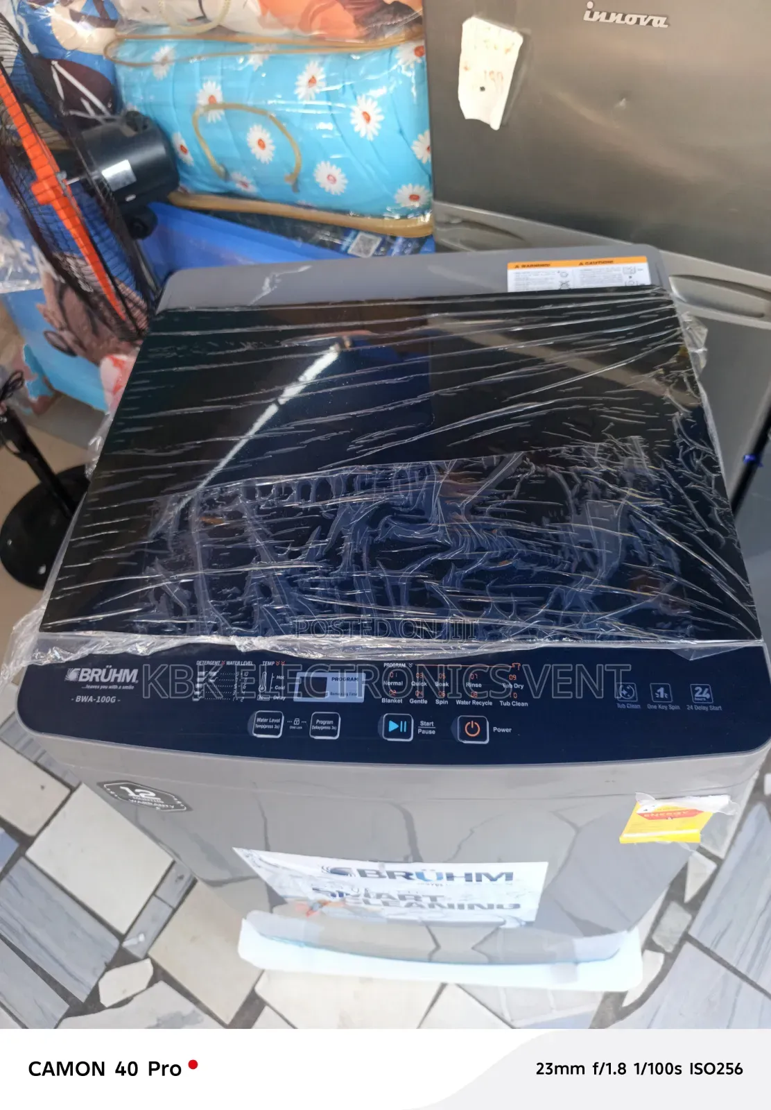 Bruhm 10KG Top Load Full Automatic Washing Machine
