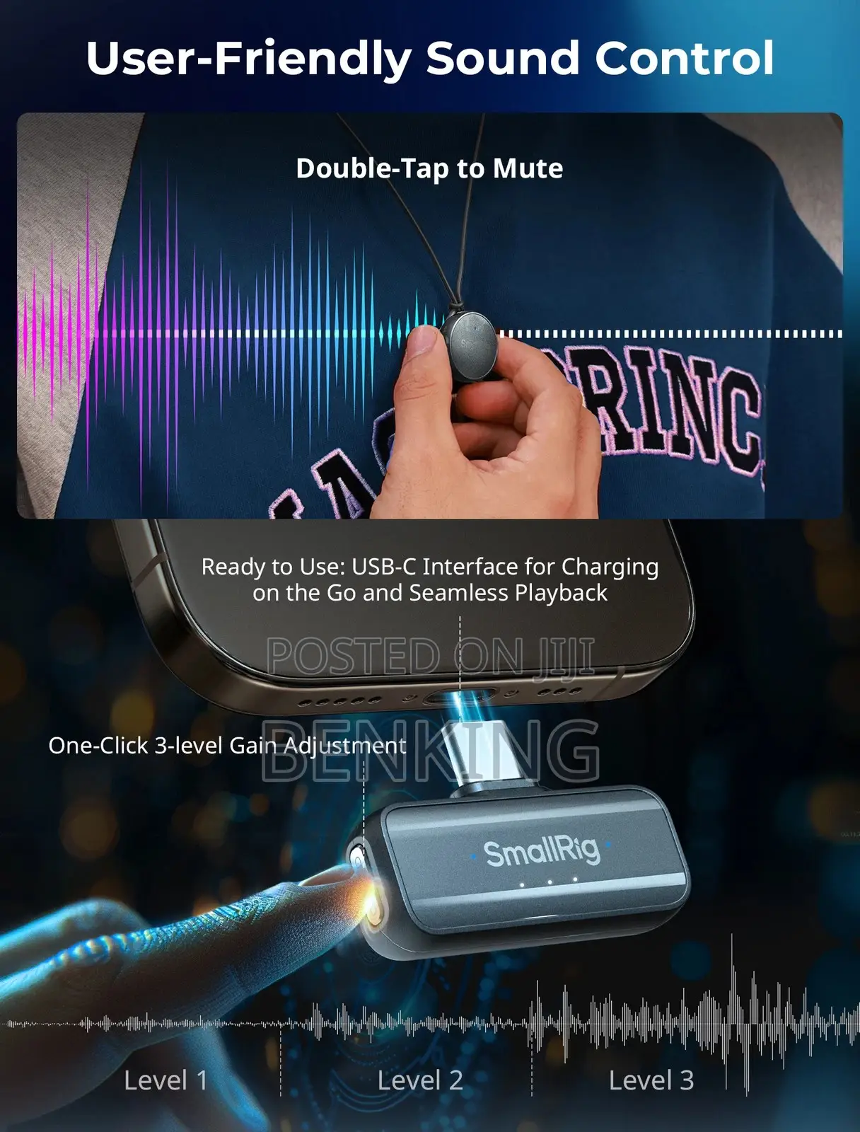 Smallrig S60 Wireless Microphone