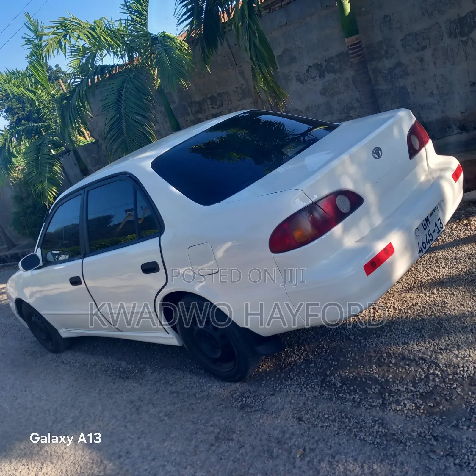 Toyota Corolla 2003 White