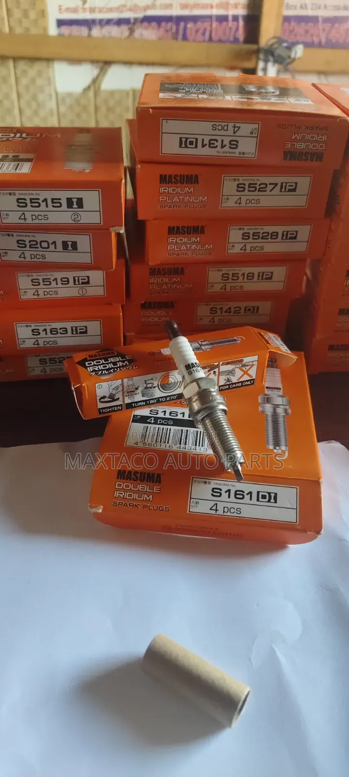 MASUMA S161DI (NGK 95710) Spark Plugs for Honda Civic and CR-V