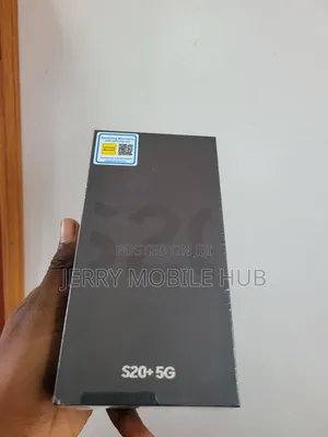 New Samsung Galaxy S20+ 5G 256 GB Black