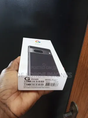 New Google Pixel 7 128 GB Black