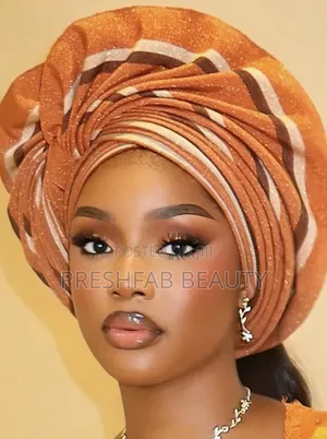 Auto Gele Ready to Wear Headgear for Weddings