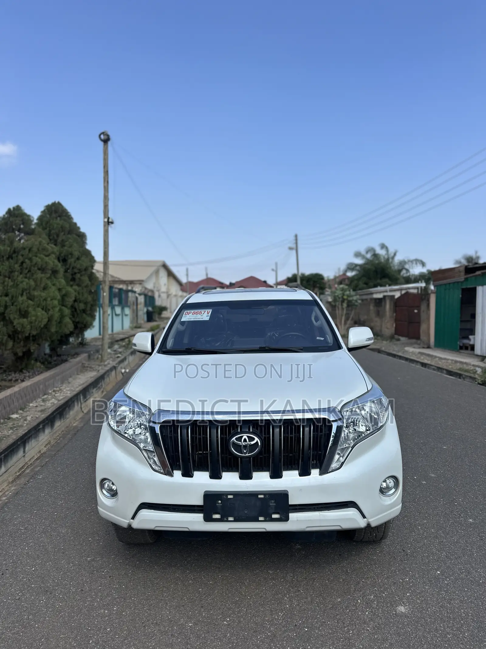 Toyota Land Cruiser Prado 2.7 2017 White