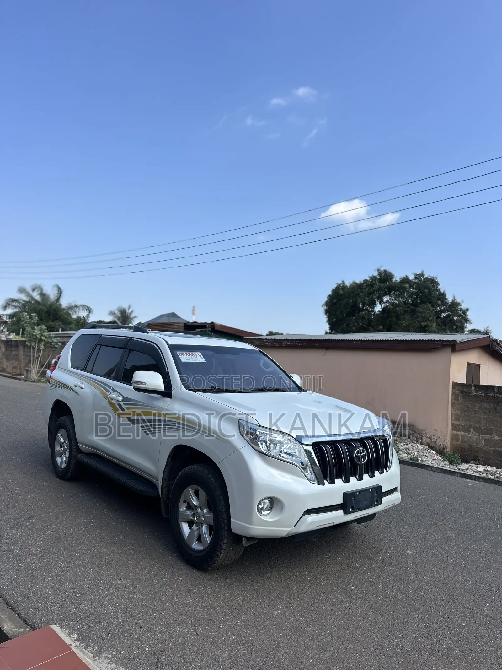 Toyota Land Cruiser Prado 2.7 2017 White