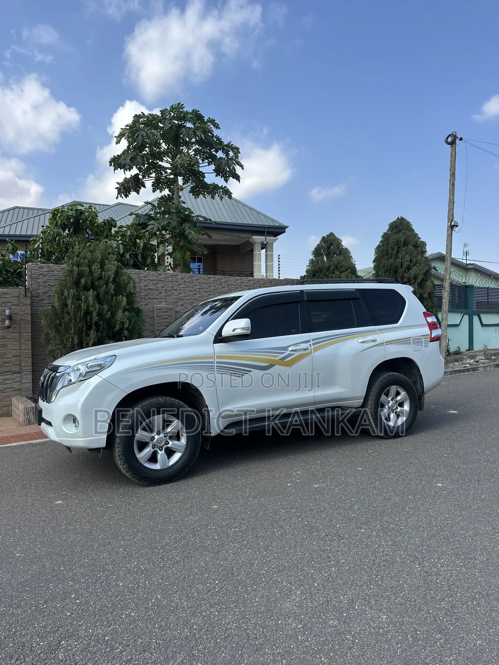 Toyota Land Cruiser Prado 2.7 2017 White