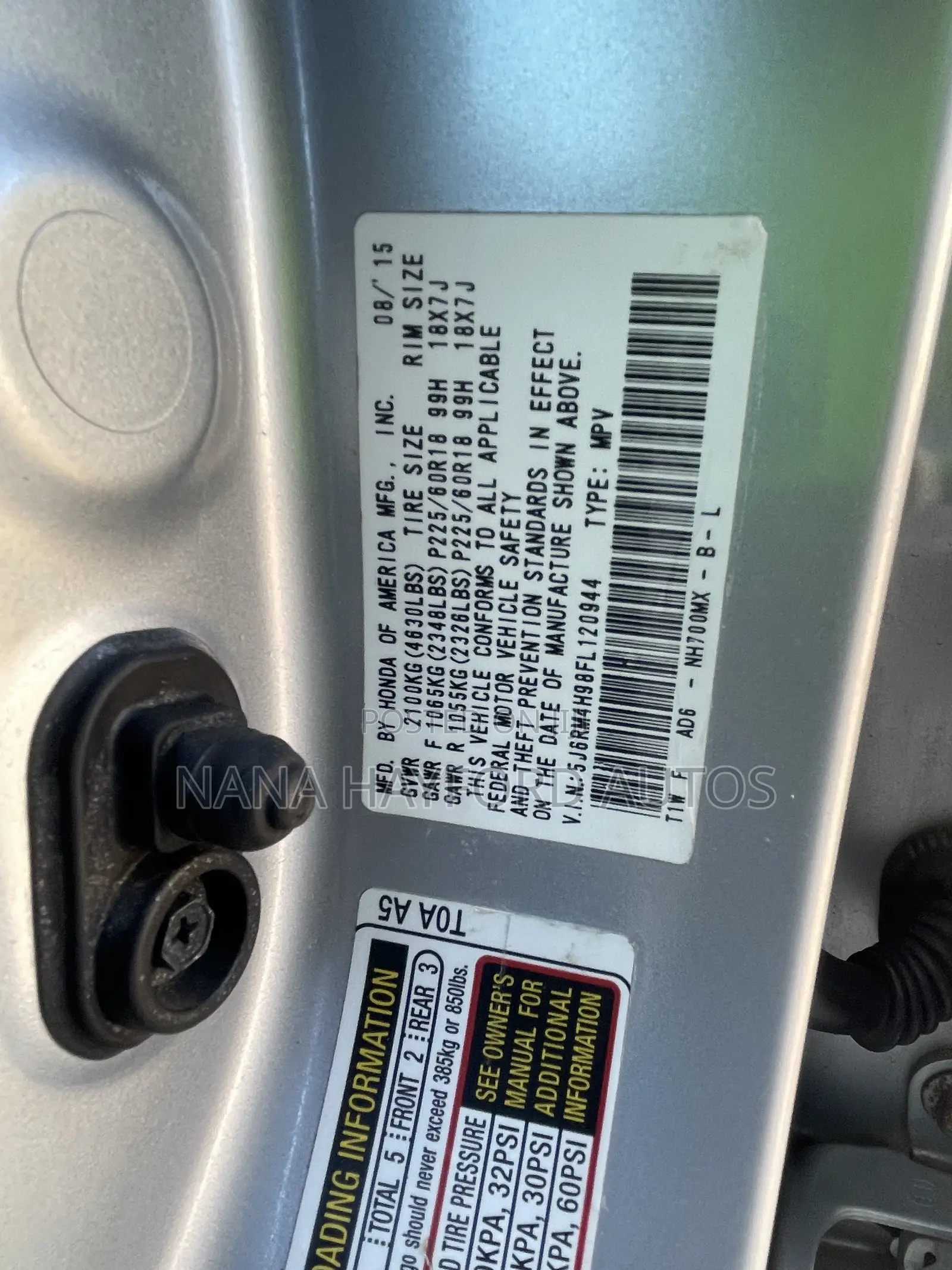 Honda CR-V 2016 Silver