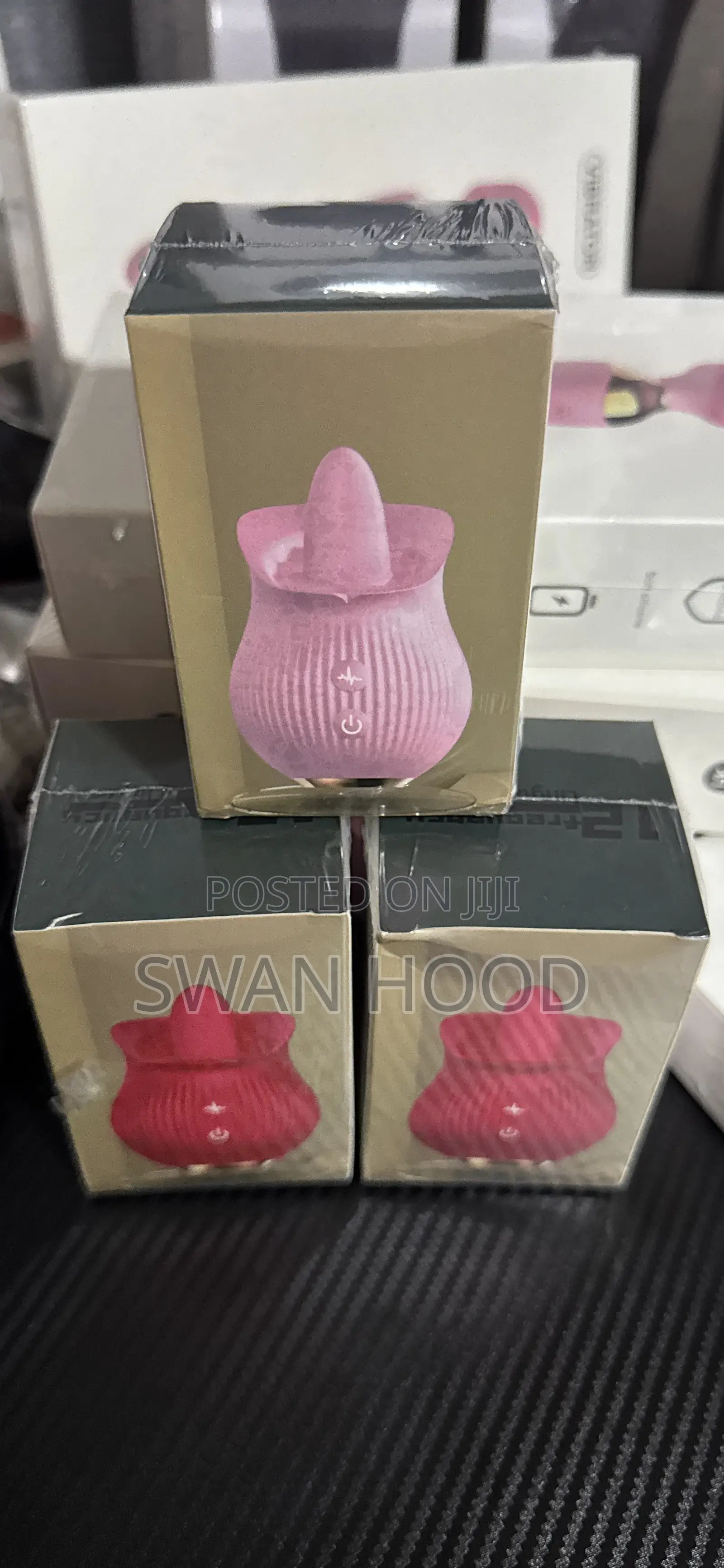 Rose Vibrator / Simulated Tongue / Sex Toys