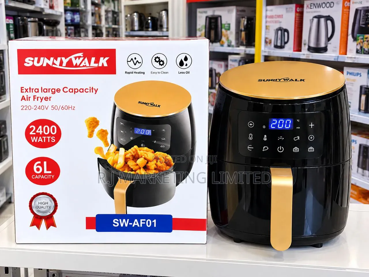 6L Extra Large Airfryer