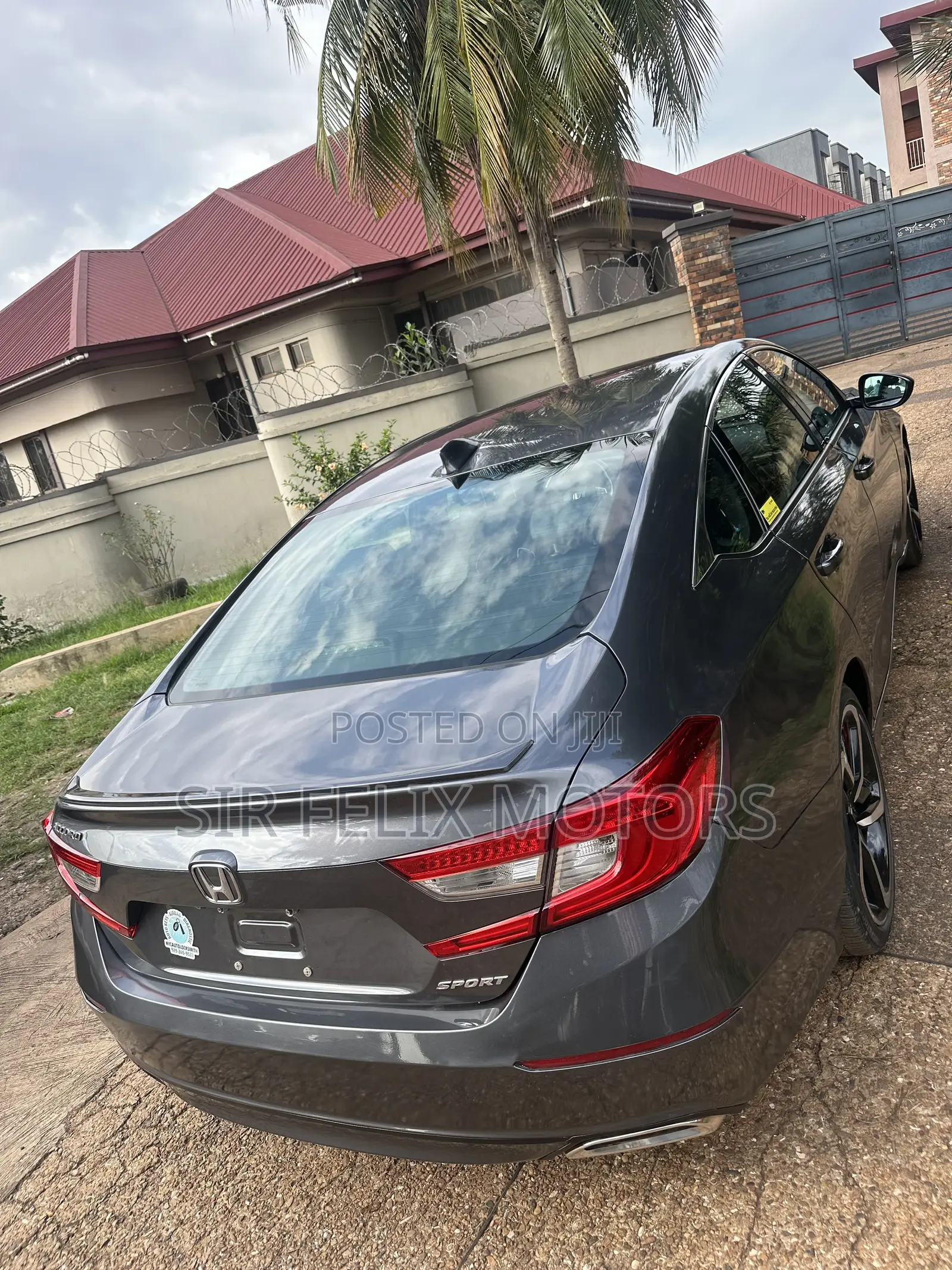 Honda Accord Sport 2018 Gray