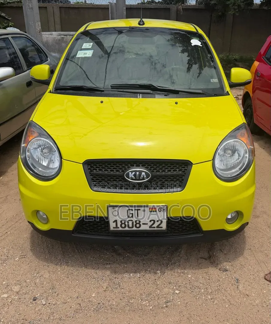 Kia Morning 2010 Yellow