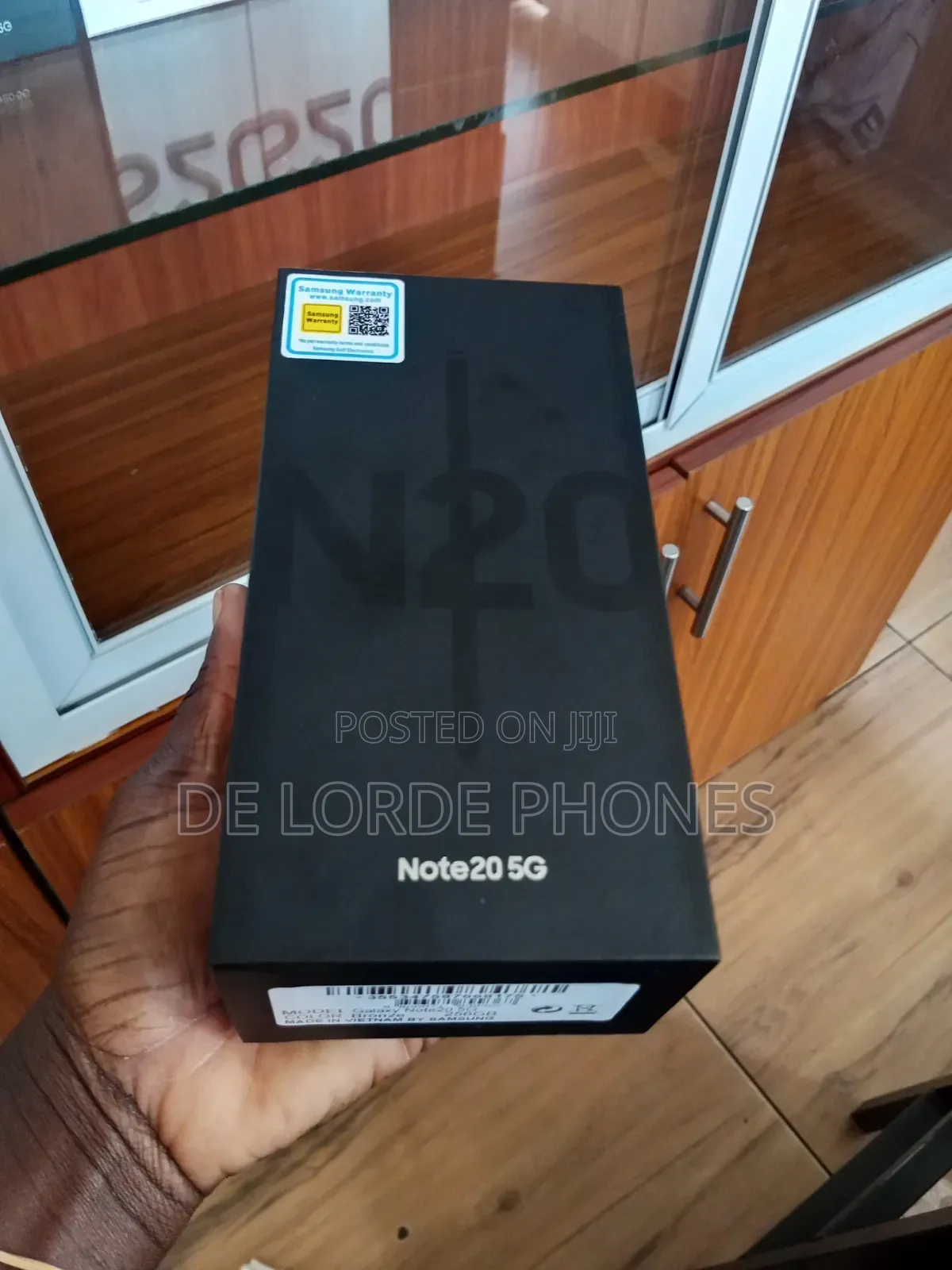 New Samsung Galaxy Note 20 256 GB Black