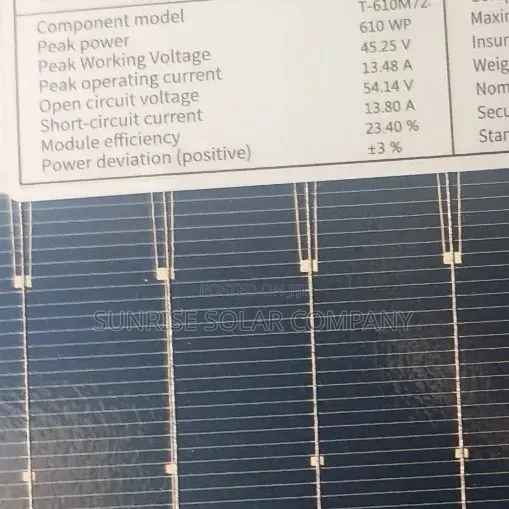 Solar Panel 610w