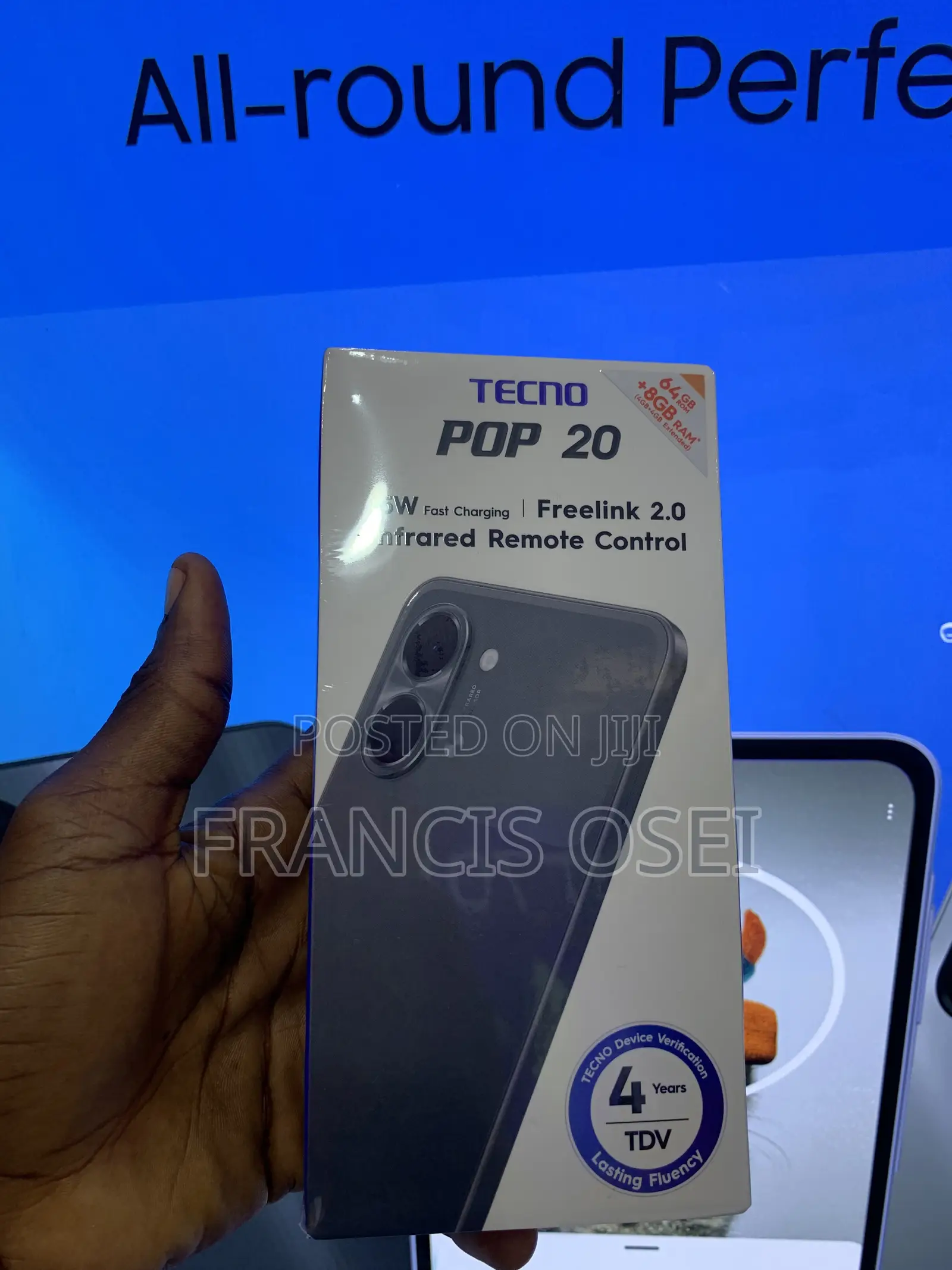 New Tecno Pop 20 128 GB Gray