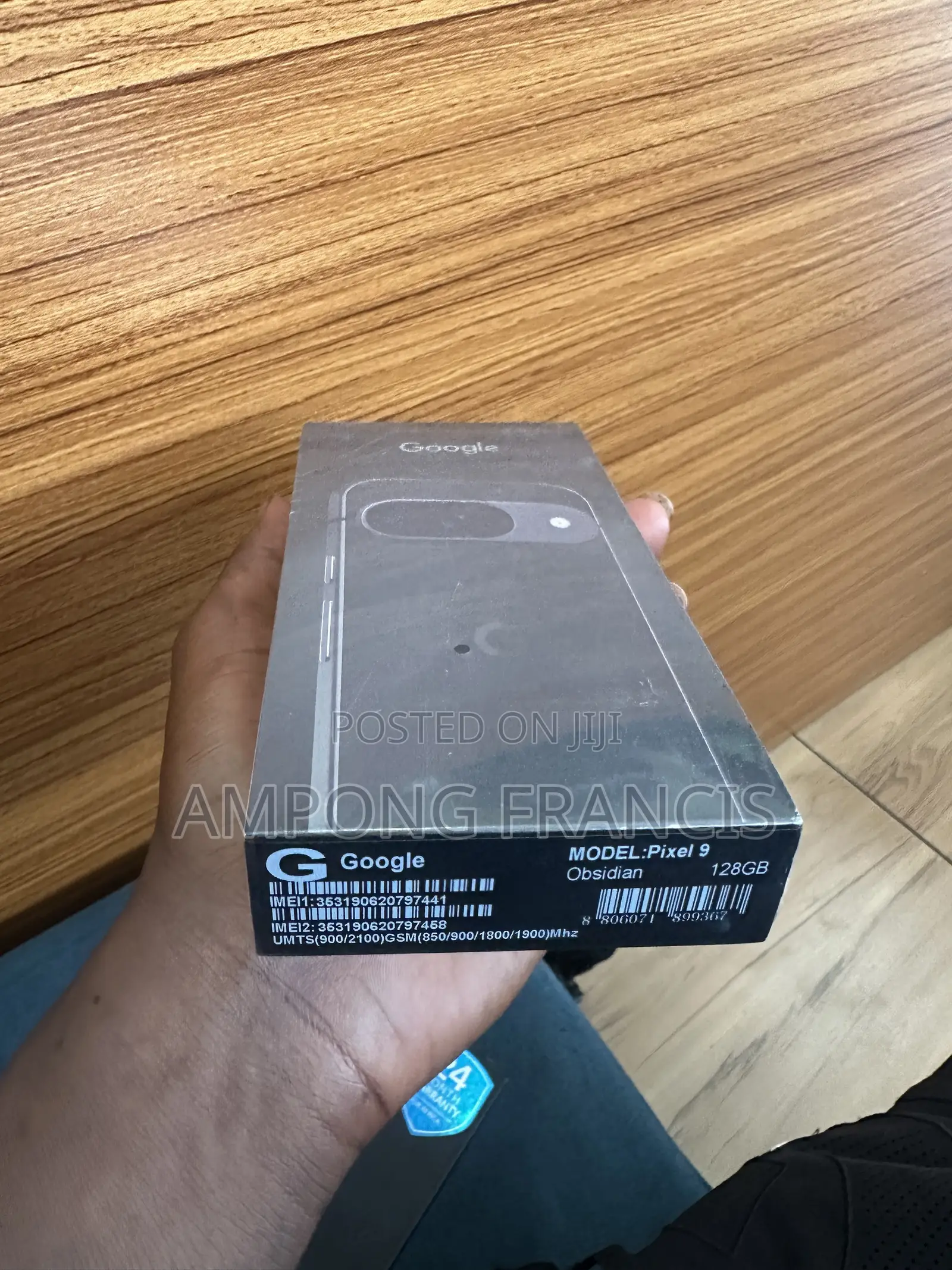 New Google Pixel 9 128 GB Black