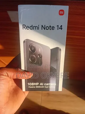 New Xiaomi Redmi Note 14 4G 128 GB Orange