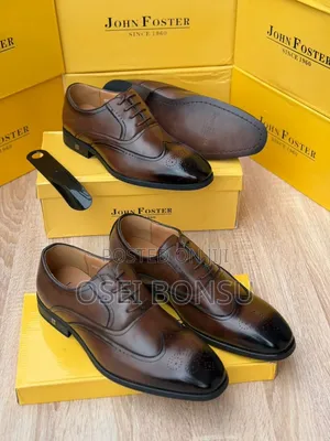 *High Quality John Foster Shoe in Box 🎁 Available in 41,42,43,44