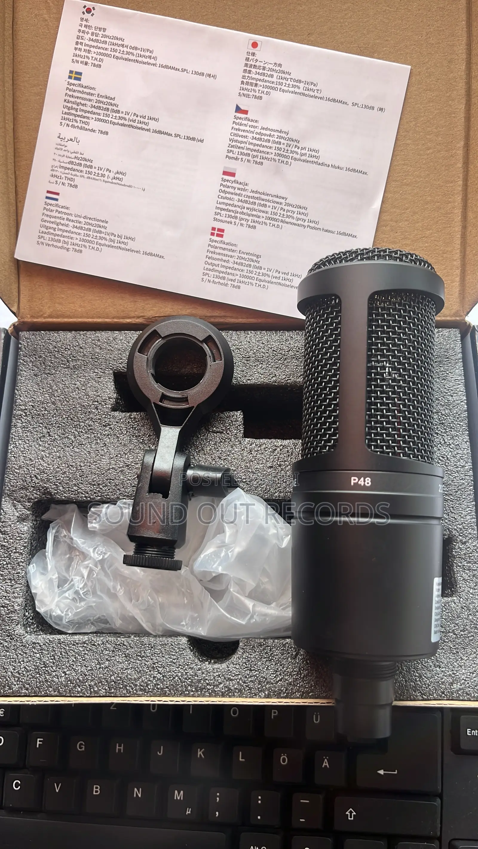 P48 Unidirectional Microphone